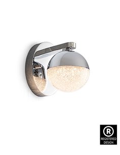Lámpara de pared Sphere – Schuller – Diseño moderno, acabado cromo 2