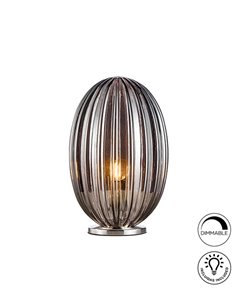 Lámpara de mesa Ovila – Schuller – Diseño de cristal en 2 colores 2