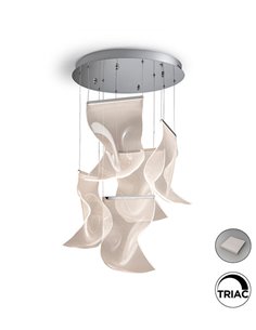 Lámpara colgante Velos – Schuller – Lámpara minimalista de metacrilato microimpreso 2