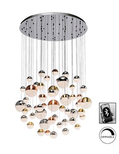 Lámpara colgante Sphere – Schuller – Lámpara tipo bola de 55 luces LED 2