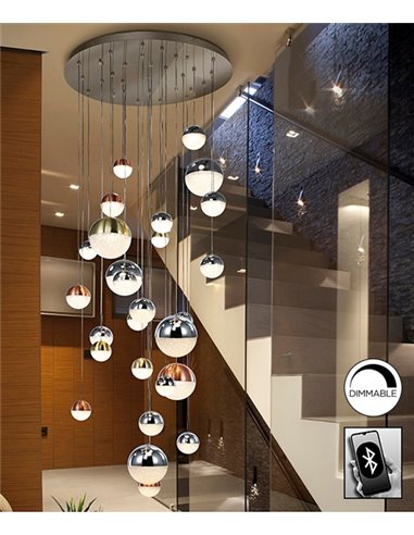 Lámpara colgante Sphere Luz Regulable LightingSpain