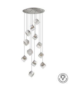 Lámpara colgante Priscila – Schuller – Lámpara decorativa de 12 luces 2