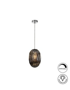 Lámpara colgante Ovila – Schuller – Pantalla de cristal en 2 colores y tamaños 2