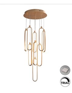 Lámpara colgante Colette – Schuller – Lámpara de 14 luces, LED regulable 2