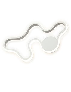 Aplique de pared/Plafón de techo Marea – Schuller – Lámpara minimalista LED, acabado blanco 2