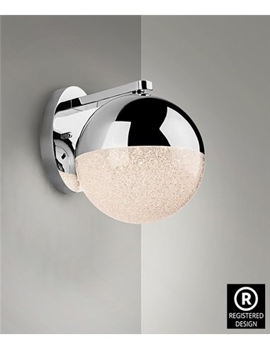 Aplique de pared Sphere – Schuller – Lámpara decorativa cromo