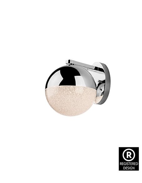 Aplique de pared Sphere – Schuller – Lámpara decorativa cromo