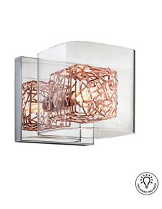 Aplique de pared Lios – Schuller – Lámpara de cristal moldeado 2