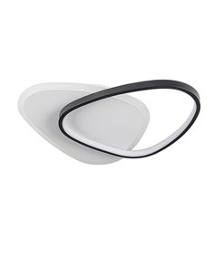 Plafón de techo/Aplique de pared Romo – Schuller – Lámpara minimalista en blanco y negro 2