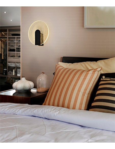 Lámpara de pared Auris – Schuller – Lámpara decorativa LED microimpresa