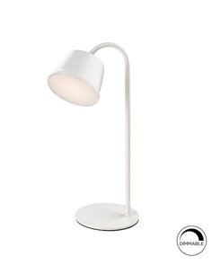 Lámpara de mesa Cuco – Schuller – Lámpara moderna en acabado corten o blanco 2