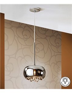 Lámpara colgante Argos – Schuller – Diseño decorativo con pantalla de cristal