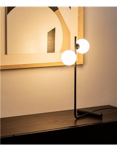 Lámpara de mesa Lineal – Fokobu – Lámpara tipo bola vintage, 2 colores