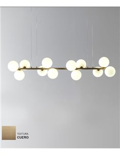 Lámpara de techo Top Lineal - Anperbar – Lámpara bola decorativa, diseño horizontal 2