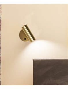 Aplique de pared Sette - Pedret - Lámpara con interruptor orientable