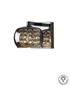 Aplique de pared Arián – Schuller – Lámpara decorativa, pantalla de cristal 2