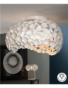 Plafón de techo Narisa – Schuller – Lámpara decorativa en tres colores