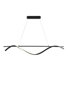 Lámpara colgante Boa – Schuller – Lámpara minimalista LED, acabado negro mate 2