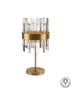 Lámpara de mesa Grace – Schuller – Pantalla de cristal, diseño decorativo 2