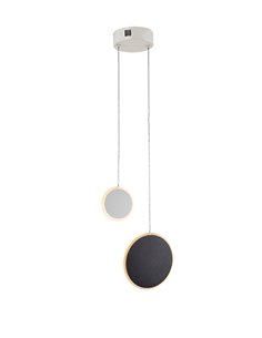 Lámpara colgante Duo – Schuller – Diseño minimalista con 2 discos 2