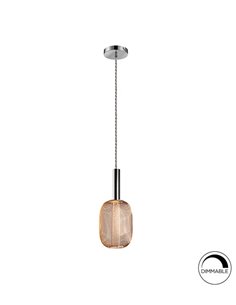 Lámpara colgante Micrón – Schuller – Lámpara decorativa con doble tulipa 2