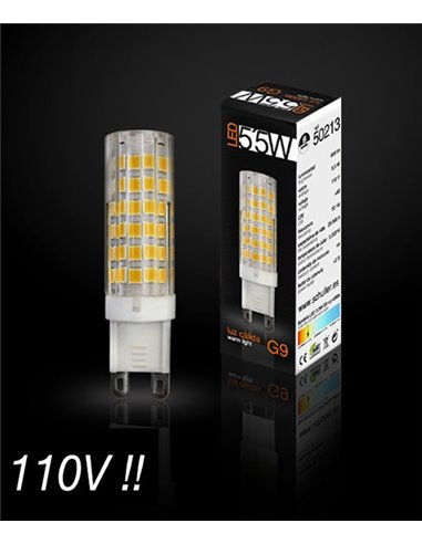 Bombilla G9 – Schuller – LED 5,5W 500 lm 3000K