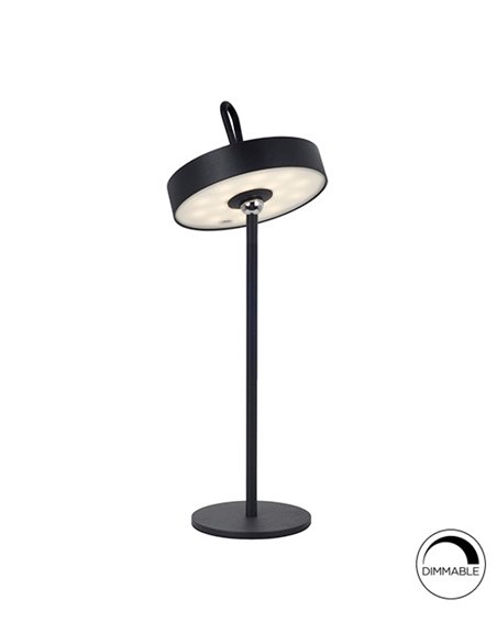 Lámpara portátil Gong – Schuller – Lámpara LED de exterior (IP54) en 3 colores