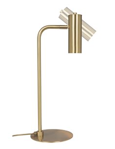 Lámpara de mesa Sette - Pedret - Lámpara orientable acabado latón satinado 2