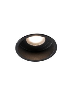 Lámpara Downlight empotrable Hyde – Faro – Lámpara para baño, IP44 GU10, Ø 8,9 cm 2