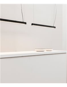 Lámpara colgante Vico – Faro – Florón de superficie, 60 cm/115 cm