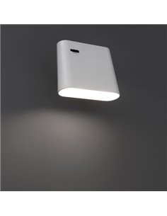 Aplique de pared moderno LED con pantalla orientable - Aurea - Faro