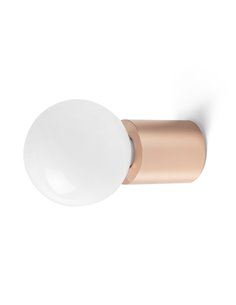 Aplique de pared Ten – Faro – Bombilla decorativa, E27, 7 cm