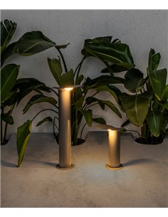 Lámpara baliza inspiración flor de Loto dos tamaños Lotus - Faro