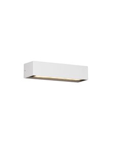 Aplique de pared de exterior Doro – Faro – Aluminio, LED 3000K, 22+38+50 cm