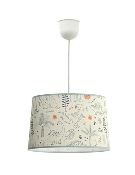 Lámpara colgante Casper – IDP Lampshades - Lámpara infantil con pantalla textil