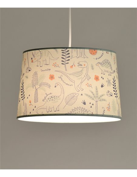 Lámpara colgante Casper – IDP Lampshades - Lámpara infantil con pantalla textil