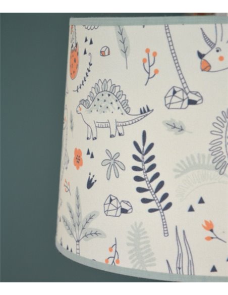 Lámpara colgante Casper – IDP Lampshades - Lámpara infantil con pantalla textil