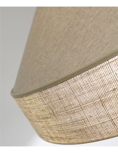 Lámpara colgante Gatsby - IDP Lampshades – Pantalla de saco en 2 colores