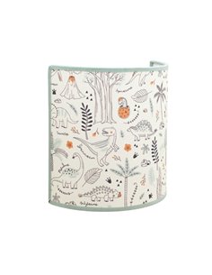 Aplique de pared Casper - IDP Lampshades – Lámpara infantil textil verde 2