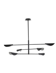 Lámpara colgante Liggera – Faro – Lámpara orientable negra 2