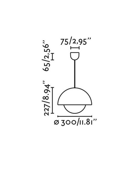 Lámpara colgante Marisol – Faro – Lámpara LED moderna, disponible en blanco o negro