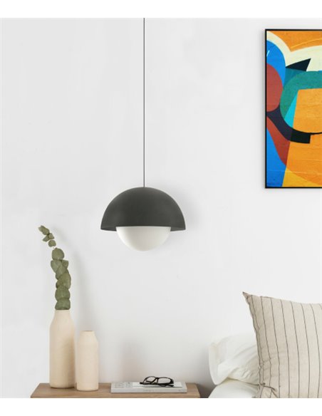 Lámpara colgante Marisol – Faro – Lámpara LED moderna, disponible en blanco o negro