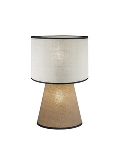 Lámpara de mesa Selma – AJP – Lámpara de tela bicolor 2