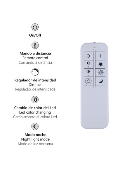 Plafón minimalista Loria – AJP – Lámpara de techo LED cuadrada