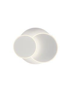 Lámpara de pared y techo Bossa – AJP – Lámpara minimalista LED, acabado blanco 2