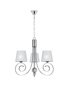 Lámpara colgante Marela – AJP – Lámpara de techo clásica, pantalla de tela blanca 2