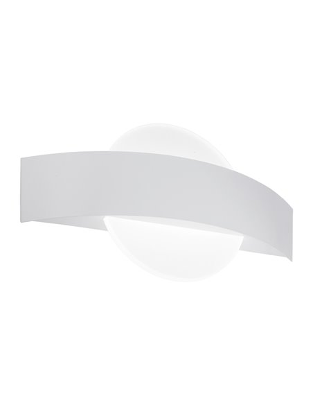 Aplique de pared Lunar – AJP – Lámpara moderna blanca LED