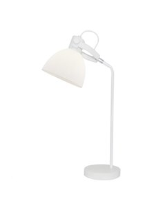 Lámpara de mesa Sendai – AJP – Lámpara de escritorio blanca, orientable 2