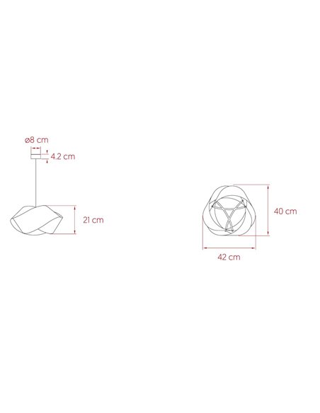 Lámpara de Techo Nut - LZF - Diseño Ray Power, A++