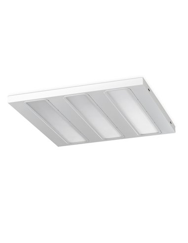 Plafón empotrable de techo Mab - Indeluz - Novolux Lighting - IP 40 LED Push regulable, para falso techo modular